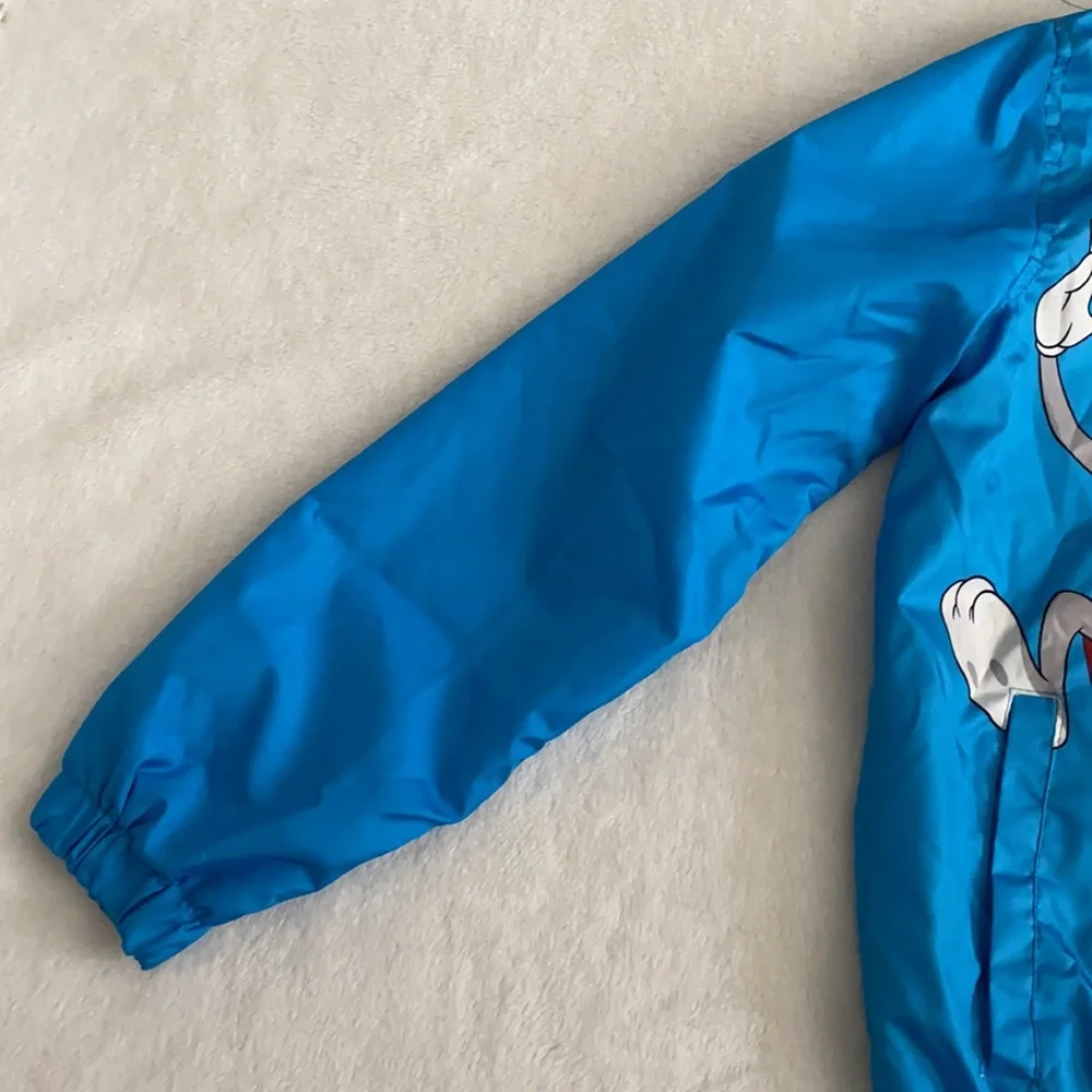 Members Only | Space Jam Tune Squad Team Graphic Windbreaker Hoodie Jacket 10/12 - Picture 6 of 16